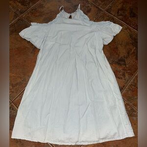 Lily Star Sky Blue Strappy Dress